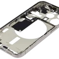 Mid-Frame Housing W/ Small Parts For iPhone 15 Pro (EU / Global Version) (Used OEM Pull: Grade B) (Natural Titanium)