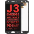 LCD Assembly Without Frame For Samsung Galaxy J3 (J327 / 2017) / Emerge / Amp Prime 2 / Express Prime 2 / Eclipse / Prime (Aftermarket Plus) (Black)