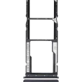 Dual Sim Card Tray For Xiaomi Redmi 9C / 9A (Black)