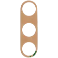Back Camera Lens (Glass Only) With Adhesive For Xiaomi Redmi 9A