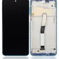 LCD Assembly With Frame For Xiaomi Redmi Note 9S (Aftermarket Plus) (Aurora Blue)