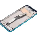 LCD Assembly With Frame For Xiaomi Redmi Note 9S (Aftermarket Plus) (Aurora Blue)