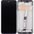 LCD Assembly With Frame For Xiaomi Redmi Note 9S / Redmi Note 9 Pro 4G (Aftermarket Plus) (Interstellar Gray)