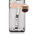 LCD Assembly With Frame For Xiaomi Redmi Note 9S / Redmi Note 9 Pro 4G (Aftermarket Plus) (Interstellar Gray)