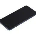 LCD Assembly With Frame For Xiaomi Redmi Note 9S / Redmi Note 9 Pro 4G (Aftermarket Plus) (Interstellar Gray)