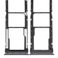Dual Sim Card Tray For Xiaomi Redmi Note 9T / Note 9 5G (Gray)
