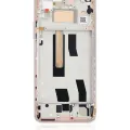 OLED Assembly With Frame For Xiaomi Mi 11 Lite / Xiaomi Mi 11 Lite 5G (Aftermarket Plus) (Peach Pink)