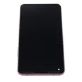 OLED Assembly With Frame For Xiaomi Mi 11 Lite / Xiaomi Mi 11 Lite 5G (Aftermarket Plus) (Peach Pink)