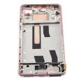 OLED Assembly With Frame For Xiaomi Mi 11 Lite / Xiaomi Mi 11 Lite 5G (Aftermarket Plus) (Peach Pink)
