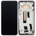 OLED Assembly With Frame For Xiaomi Mi 11 Lite / Xiaomi Mi 11 Lite 5G (Refurbished) ( Boba Black)