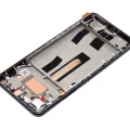 OLED Assembly With Frame For Xiaomi Mi 11 Lite / Xiaomi Mi 11 Lite 5G (Refurbished) ( Boba Black)