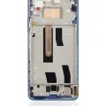 OLED Assembly With Frame For Xiaomi Mi 11 Lite / Xiaomi Mi 11 Lite 5G (Refurbished) (Bubblegum Blue)