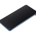 OLED Assembly With Frame For Xiaomi Mi 11 Lite / Xiaomi Mi 11 Lite 5G (Refurbished) (Bubblegum Blue)