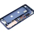 OLED Assembly With Frame For Xiaomi Mi 10 5G (Refurbished) (Twilight Gray)