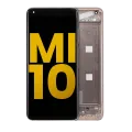 OLED Assembly With Frame For Xiaomi Mi 10 5G (Refurbished) (Peach Gold)