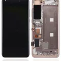 OLED Assembly With Frame For Xiaomi Mi 10 5G (Refurbished) (Peach Gold)