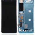 OLED Assembly With Frame For Xiaomi Mi 10 5G (Refurbished) (Coral Green)