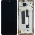 LCD Assembly With Frame For Xiaomi Mi 10T Lite 5G (Refurbished) (Rose Gold Beach)