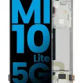 LCD Assembly With Frame For Xiaomi Mi 10 Lite 5G (Aftermarket: Incell) (Dream White)