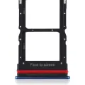 Dual Sim Card Tray For Xiaomi Mi 10 Lite 5G (Aurora Blue)
