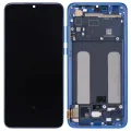 OLED Assembly With Frame For Xiaomi Mi 9 Lite / CC9 (Refurbished) (Aurora Blue)