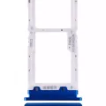 Dual Sim Card Tray For Xiaomi Mi 9 Lite / CC9 (Aurora Blue)