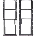 Dual Sim Card Tray For Xiaomi Redmi 8A (Sunset Red)