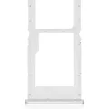 Dual Sim Card Tray For Xiaomi Redmi Note 10 5G (Chrome Silver)