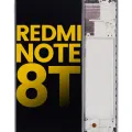 LCD Assembly With Frame For Xiaomi Redmi Note 8T (Aftermarket Plus) (Moonshadow Gray)