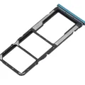 Dual Sim Card Tray For Xiaomi Redmi Note 9S / Note 9 Pro 4G (Aurora Blue)
