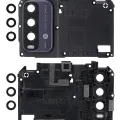 Back Camera Lens With Bracket / Bezel For Xiaomi Redmi Note 9 4G (Gray)