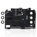 Back Camera Lens With Bracket / Bezel For Xiaomi Redmi Note 9 4G (Gray)
