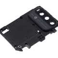 Back Camera Lens With Bracket / Bezel For Xiaomi Redmi Note 9 4G (Gray)