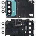 Back Camera Lens With Bracket / Bezel For Xiaomi Redmi Note 9 4G (Green)