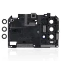 Back Camera Lens With Bracket / Bezel For Xiaomi Redmi Note 9 4G (Blue)
