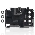 Back Camera Lens With Bracket / Bezel For Xiaomi Redmi Note 9 4G (Orange)