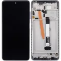 LCD Assembly With Frame For Xiaomi Redmi Poco X3 / X3 Pro / POCO X3 NFC (Refurbished) (Phantom Black)