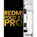 LCD Assembly With Frame For Xiaomi Redmi Poco X3 Pro (Refurbished) (Metal Bronze)