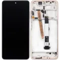 LCD Assembly With Frame For Xiaomi Redmi Poco X3 Pro (Refurbished) (Metal Bronze)