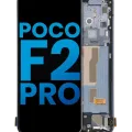 LCD Assembly With Frame For Xiaomi Poco F2 Pro / Redmi K30 Pro (Aftermarket: Incell) (Cyber Gray)