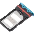Dual Sim Card Tray For Xiaomi Redmi K30 Pro / Xiaomi Poco F2 Pro (Neon Blue)