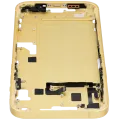 Mid-Frame Housing W/ Small Parts For iPhone 14 Plus (EU / Global Version) (Used OEM Pull: Grade B) (Yellow)