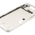 Mid-Frame Housing W/ Small Parts For iPhone 14 Plus (EU / Global Version) (Used OEM Pull: Grade B) (Starlight)