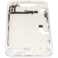 Mid-Frame Housing W/ Small Parts For iPhone 14 Plus (EU / Global Version) (Used OEM Pull: Grade B) (Starlight)