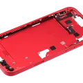 Mid-Frame Housing W/ Small Parts For iPhone 14 Plus (EU / Global Version) (Used OEM Pull: Grade B) (Red)