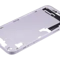 Mid-Frame Housing W/ Small Parts For iPhone 14 Plus (EU / Global Version) (Used OEM Pull: Grade B) (Purple)