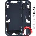 Mid-Frame Housing W/ Small Parts For iPhone 14 Plus (EU / Global Version) (Used OEM Pull: Grade B) (Midnight)