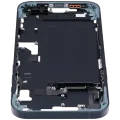Mid-Frame Housing W/ Small Parts For iPhone 14 Plus (EU / Global Version) (Used OEM Pull: Grade B) (Midnight)