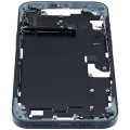 Mid-Frame Housing W/ Small Parts For iPhone 14 Plus (EU / Global Version) (Used OEM Pull: Grade B) (Midnight)