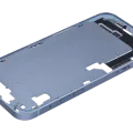 Mid-Frame Housing W/ Small Parts For iPhone 14 Plus (EU / Global Version) (Used OEM Pull: Grade B) (Blue)
